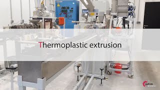 Thermoplastic extrusion pilot production  Compound to order [upl. by Anwahsat]