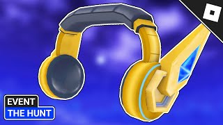 EVENT How to get VAULT STAR HEADPHONES in THE HUNT FIRST EDITION HUB  Roblox [upl. by Efron]