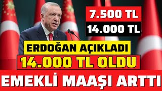 MÜJDE 2023 4A 4B 4C ERDOĞAN SSK BAĞKUR TEMMUZ ZAMMI AÇIKLANDI EMEKLİ MAAŞLARA ZAM GELDİ sondakika [upl. by Suehtomit]