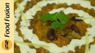 Dal Makhani Recipe By Food Fusion [upl. by Genovera263]