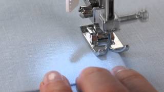 SINGER® SEW MATE™ 5400 Sewing Machine Variable Needle Positions [upl. by Anitnamaid481]