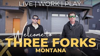 LIVE  WORK  PLAY Townhomes in Three Forks Montana [upl. by Artinek474]