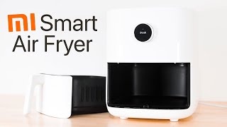 Mi Smart Air Fryer Unboxing Air Fryer with an App [upl. by Yrneh]