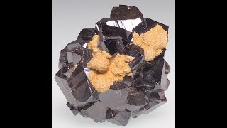 Cassiterite with Siderite Viloco Mine Loayza Province La Paz Department Bolivia [upl. by Flossy]