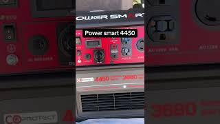 PowerSmart 4450W Inverter Gas Powered Generator CO Alert MB5040C powersmart generator outdoors [upl. by Sall784]