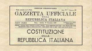 LA COSTITUZIONE ITALIANA [upl. by Ashman237]