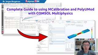 Complete Guide to Using MCalibration and PolyUMod with COMSOL Multiphysics [upl. by Arbma]