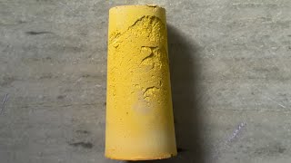 ASMR yellow gymchalk reforms and cleaning up the mess [upl. by Pleasant]