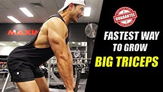 Amazing Trick to Blast TRICEPS ट्राइसेप का साइज़ बढ़ाएं 100 GUARANTEE [upl. by Redford128]