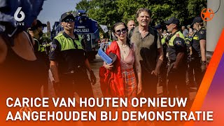 Carice van Houten opnieuw aangehouden bij demonstratie A12  SHOWNIEUWS [upl. by Jehial915]