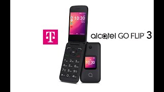 Alcatel GO Flip 3 TMobile Unbox and Setup [upl. by Iemaj]