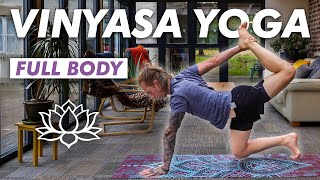 Well Rounded Vinyasa Yoga to Balance The Body and Mind  Intermediate 30 Minute Practice [upl. by Alekehs233]