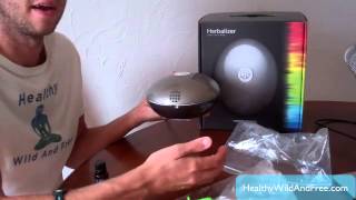 How To Vaporize Essential Oils amp Herbs Using Using The Herbalizer Vapor Therapy [upl. by Annoda378]