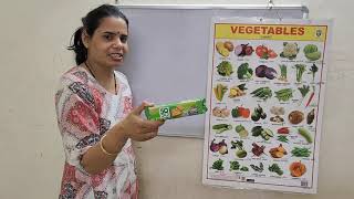 Vegetable name  Sabjiyon ke naam yaad karo  Lkg and ukg class kidslearning vegetables [upl. by Clyde]