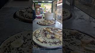 DOYAN KREPES PISANG fun seru food [upl. by Airamzul]