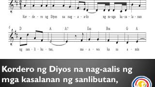 Kordero ng Diyos Agnus Dei Mass of Mercy and Compassion Papal Visit 2015 [upl. by Annemarie]