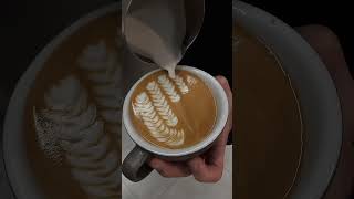 Eagle Face latte art ep 65 🤍latteartclass coffeeart coffee latteeart coffeedecoration barista [upl. by Anhej345]