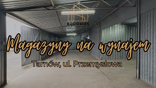 Powierzchnie magazynowe na wynajem  ul Przemysłowa Tarnów woj małopolskie [upl. by Constanta473]