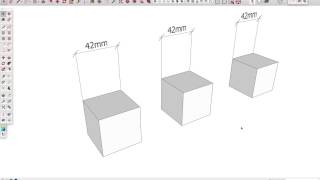 SketchUp Resizescale with the tape measure [upl. by Hannah249]