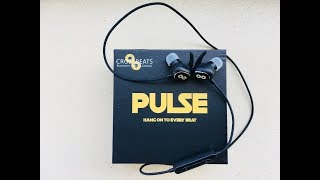 UNBOXING I REVIEW I CROSSBEATS PULSE l BLUETOOTH HEADPHONE I AjVlogU 014 [upl. by Manup]