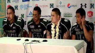 Post Game Press Conference vs UC Davis 92411 [upl. by Novahc51]