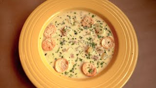 Jasper Whites Clam Chowder [upl. by Olenolin]