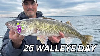 What’s the SECRET 25 walleye landed LAKE ERIE [upl. by Leonora476]