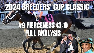 2024 Breeders Cup Classic  9 Fierceness 31  Full Analysis [upl. by Brendan]