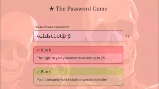 I ACCIDENTALLY EXPOSED MY CHANNEL PASSWORD IN PASSWORD GAME [upl. by Enail]