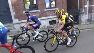 Waalse Pijl 2022 finish klim Muur van Hoei [upl. by Leirbaj]