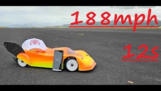 Arrma limitless 12s 188mph pass ROSSA Round 2 2024 [upl. by Nacul]