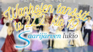 Saarijärven lukio  Wanhojen tanssit 2222024 [upl. by Tiraj]