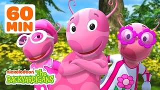 Uniqua Uses Her Imagination amp BEST Moments w Tasha  1 Hour Compilation  The Backyardigans [upl. by Gerrit]