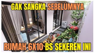 Bikin Geger Rumah 6x10 Ternyata Bisa Punya Taman Secantik Ini rumahminimalis viral [upl. by Hanahs]