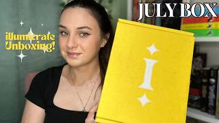 The July illumicrate box is here  illumicrate Unboxing [upl. by Eimia73]