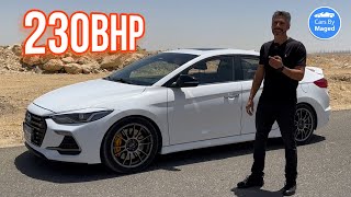 اسرع النترا في مصر؟  Hyundai Elantra Sport 230 Bhp النترا سبورت [upl. by Juliette794]