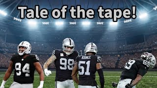 The Raiders murderers row defensive line [upl. by Neisa]