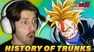 The History of Trunks Dragon Ball Z Abridged Reaction [upl. by Yztim570]