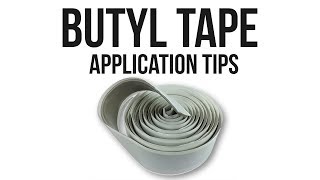 RV Butyl Tape  Tips Before Application  RecProcom [upl. by Fira]