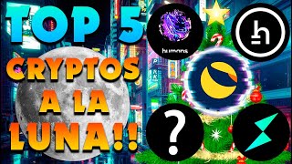 TOP 5  Mejores Criptomonedas para invertir en DICIEMBRE de 2021 🚀🌑 [upl. by Narib884]