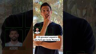 Piramide i 10 giocatori ARGENTINI più forti per Javier Pastore [upl. by Pelagia654]