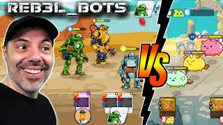 Could this be the next Axie Infinity  Reb3l Bots Play to Earn Game Design Rebel Bots NFT amp P2E [upl. by Pippas]