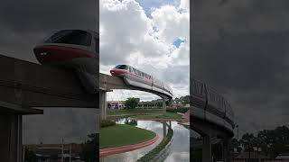 The Monorail inside EPCOT [upl. by Cecilia]