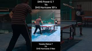 Yasaka Rakza 7 Vs DHS Hurricane 3 Neo [upl. by Teloiv]