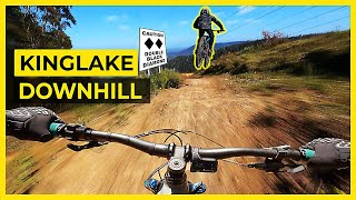 First Ride on A Full DH Double Black Trail at Kinglake [upl. by Graeme48]