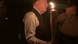 2024 Grandfather Mountain Highland Games Torchlight Ceremony [upl. by Masterson221]