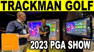 Trackman Golf Simulator  TPS 9 Games Tournaments Putting amp More  2023 PGA SHOW [upl. by Trevor]