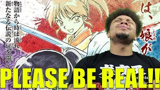 Inuyasha Sequel Hanyo No Yashahime CONFIRMED  Reaction Video [upl. by Ttocs]