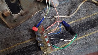 how to make table fan electronics resistance coil connection [upl. by Nailij101]