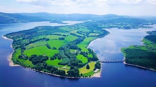 Ireland  Blessington Lakes  Aerial Drone Videos 4K  DJI Mavic Pro  JUN2018 [upl. by Sudhir]